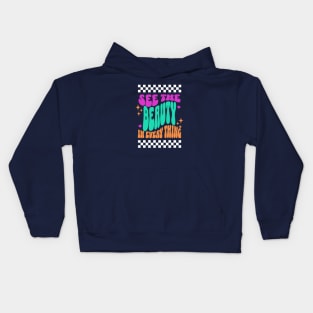 See the Beauty in Every Thing Kids Hoodie